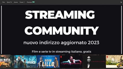 streamingcommunity.fum  The domain name is somehow new, but that's not just it